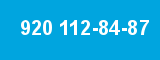 920 112-84-87